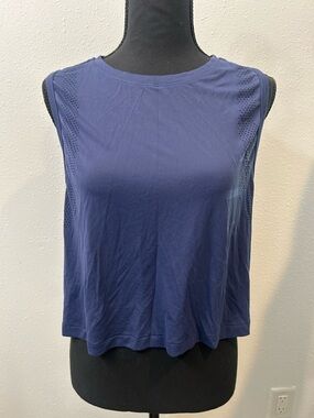 Victoria's Secret Navy Blue Athletic Tank Top